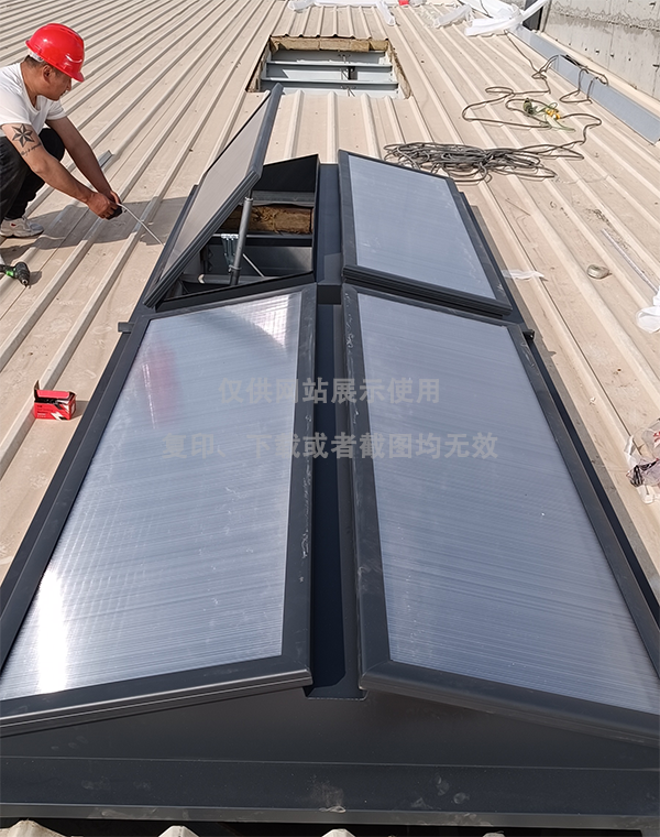 兰州王老吉生产车间天水排烟天窗