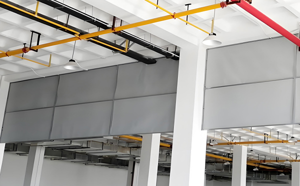 商场防烟分区常闭节点:天水挡烟垂壁高度与控制器接线图解 商场防烟分区常闭节点:天水挡烟垂壁高度与控制器接线图解