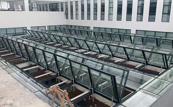 百安科技有限公司近期天水排烟窗项目案例分享 百安科技有限公司近期天水排烟窗项目案例分享